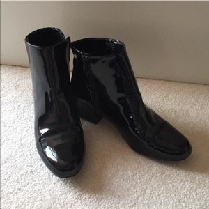 ALDO patent leather boots!